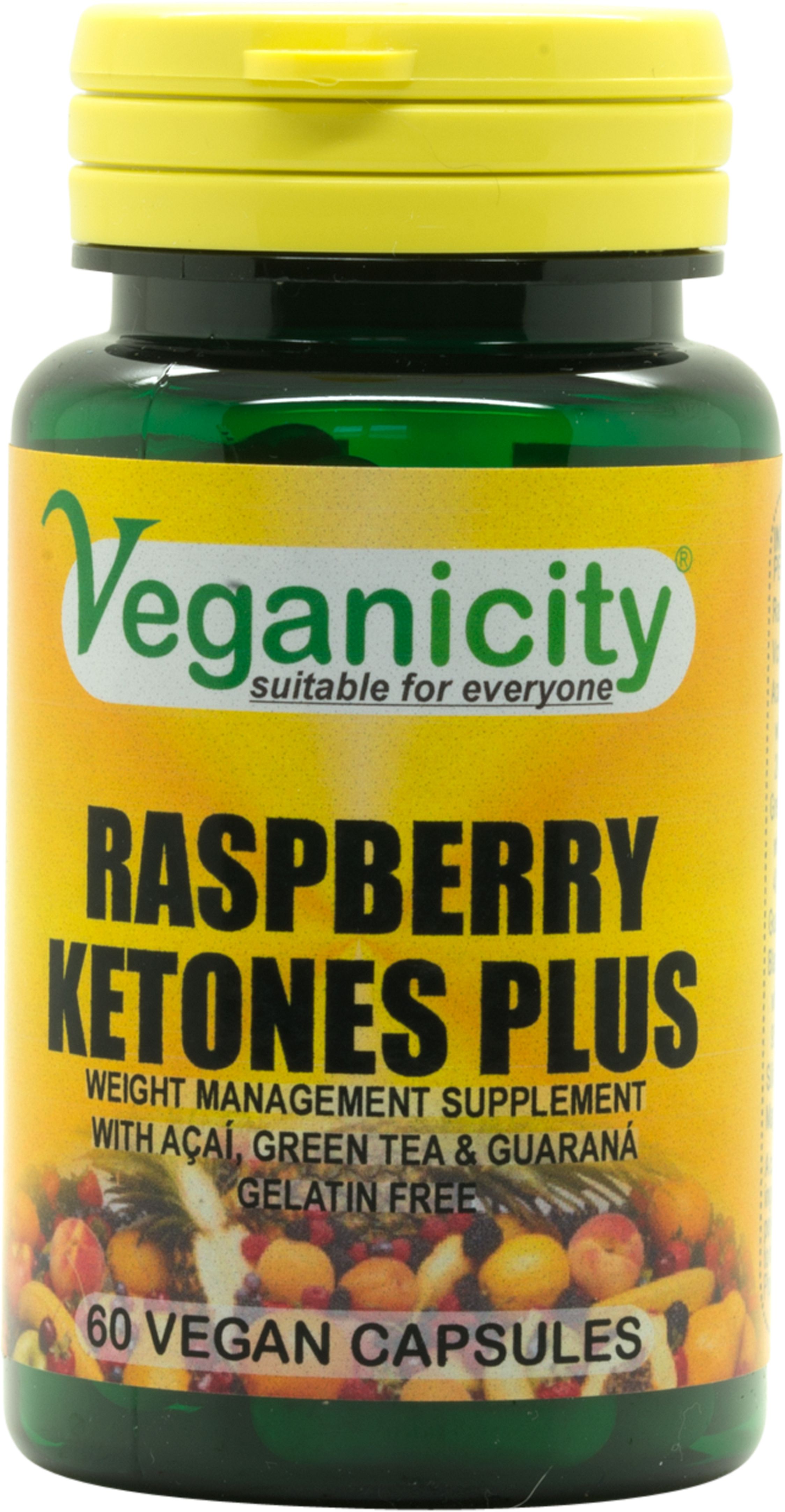 Veganicity > Weight Management > Raspberry Ketones Plus
